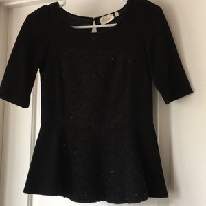 Deletta Top Peplum Anthro